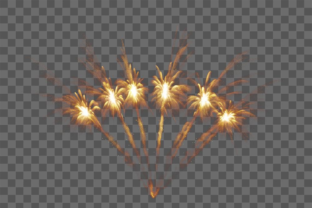 PNG Firework fireworks black background illuminated. AI generated Image by rawpixel.