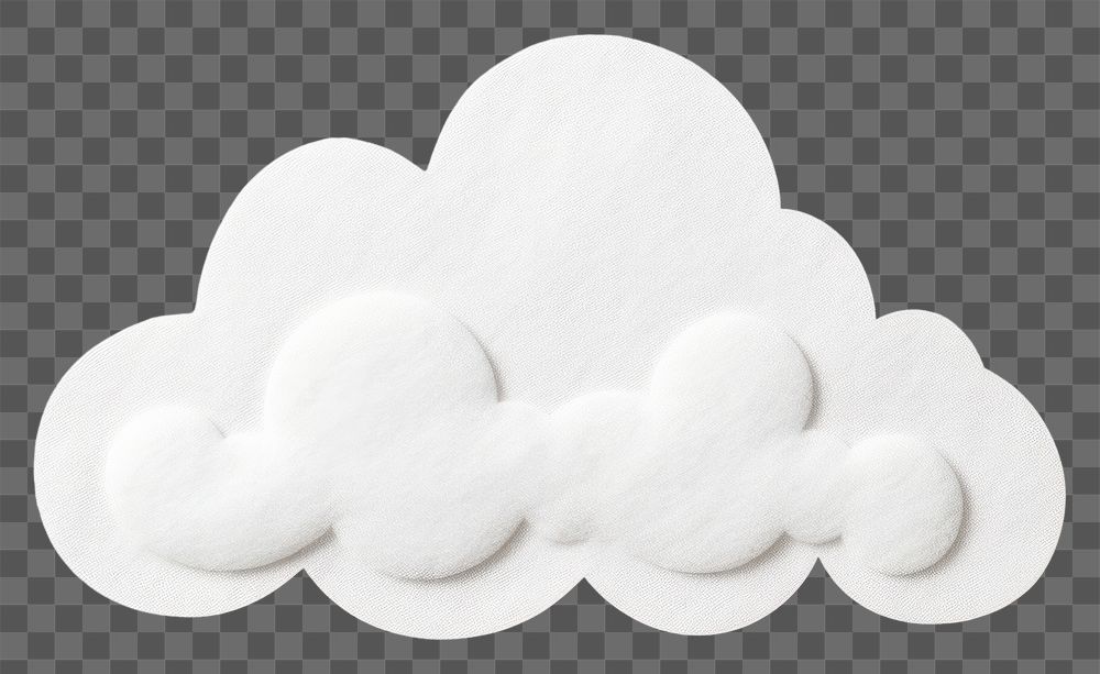 PNG Cloud white white background simplicity. AI generated Image by rawpixel.