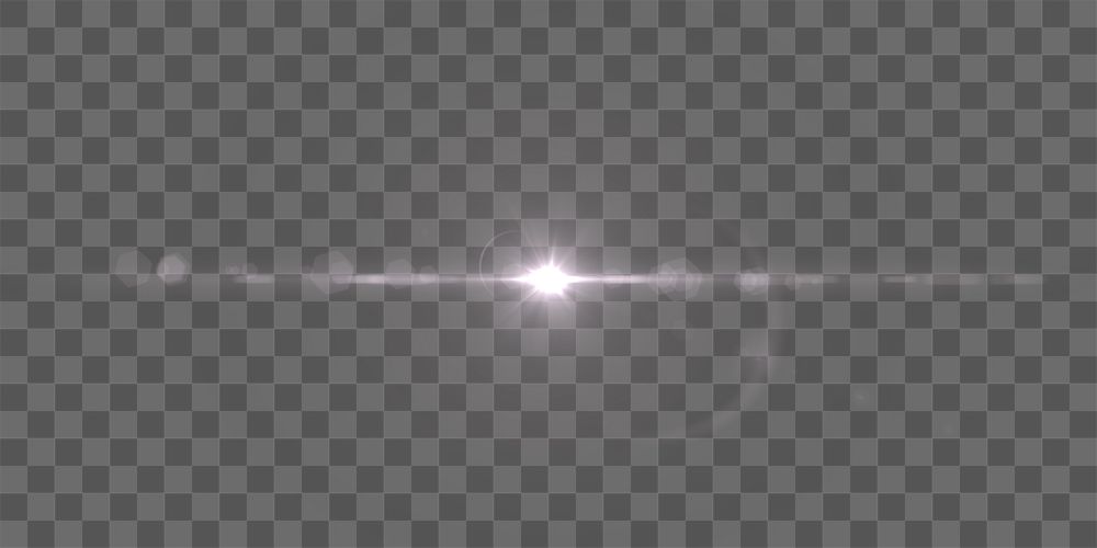 Light flare png element, digital remix, transparent background