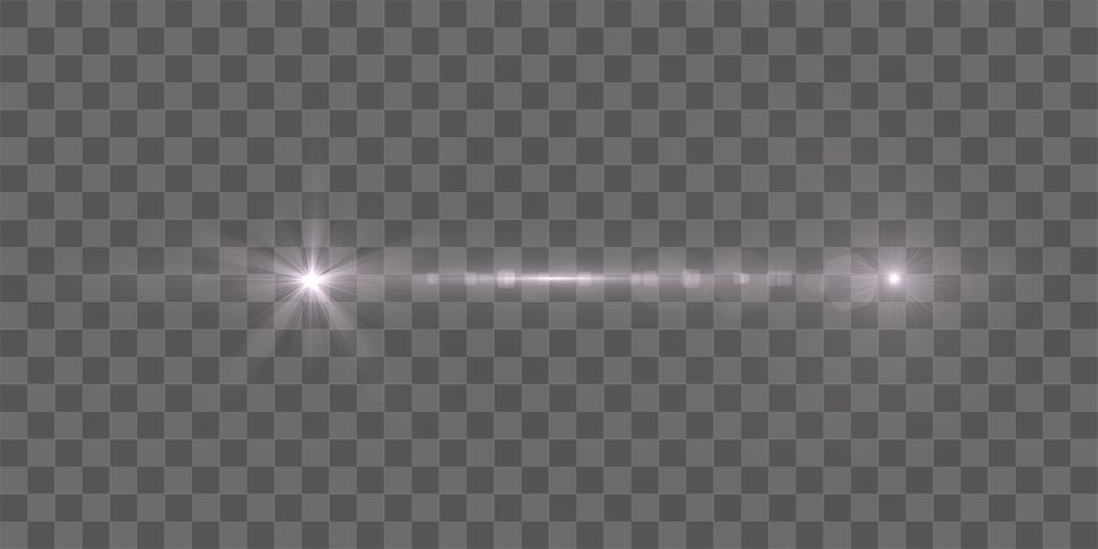 Lens flare png element, digital remix, transparent background