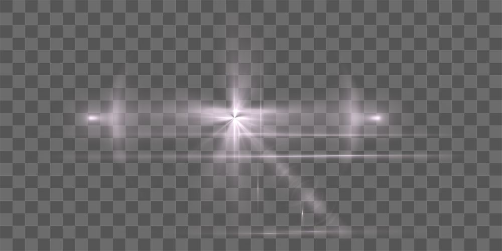 Lens flare png element, digital remix, transparent background