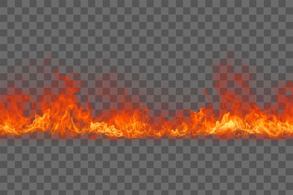 PNG Fire backgrounds bonfire black background. .