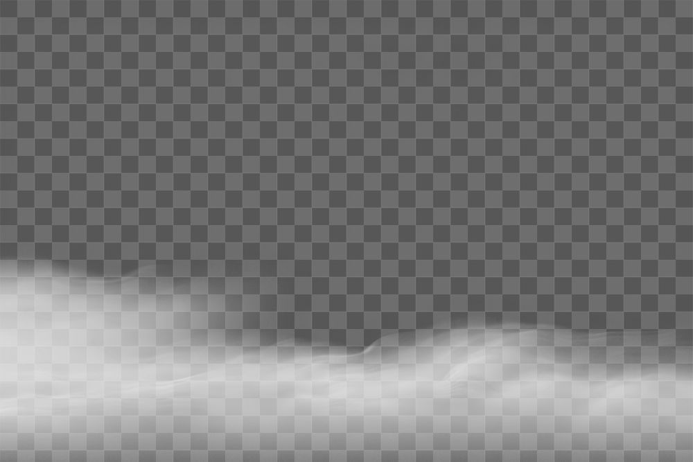 Cloud overlay effect png, transparent background