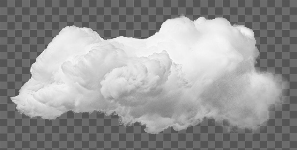 PNG Grey cloud backgrounds nature white. .