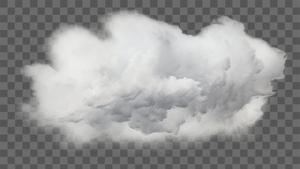PNG Grey wide cloud backgrounds nature white. .
