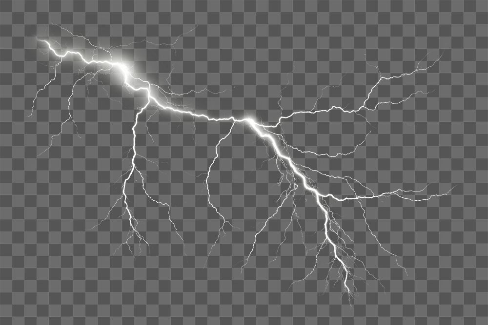 PNG Thunder thunderstorm backgrounds lightning. .
