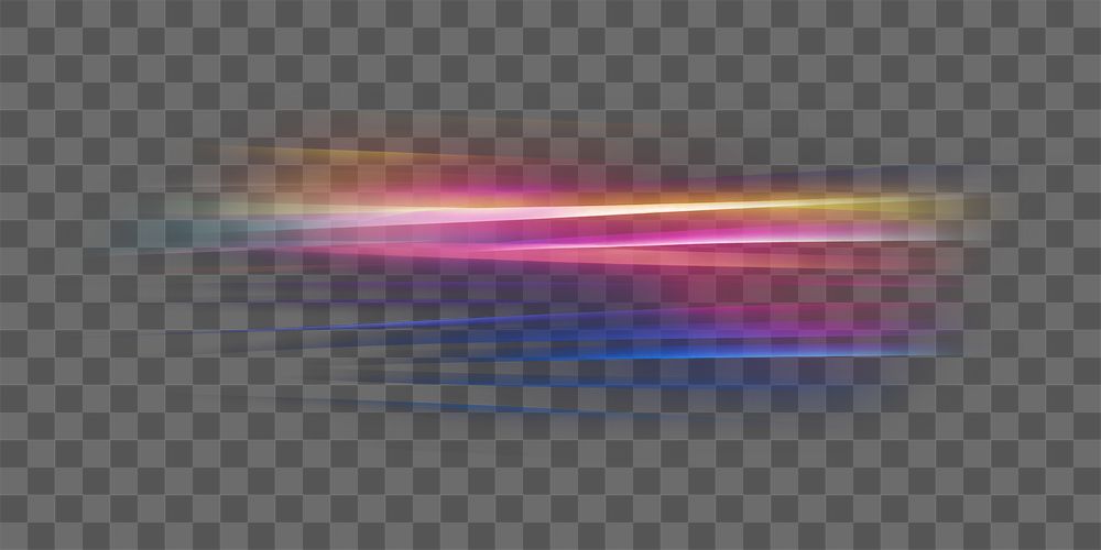 PNG Rainbow Lens Flare Effect backgrounds graphics pattern. 