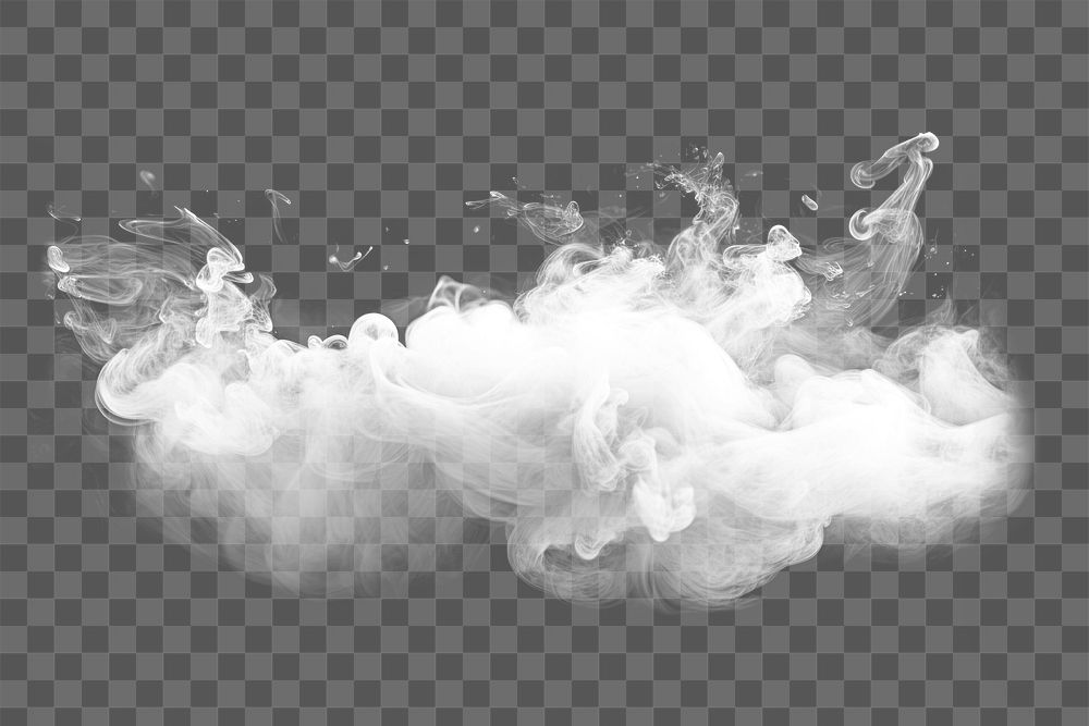 PNG Cloud element effect, transparent background