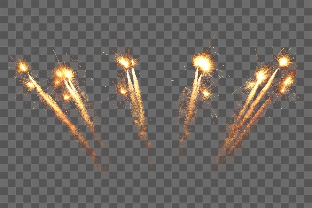 PNG Firework fireworks light black background