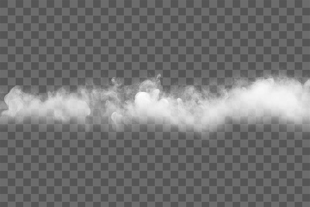 PNG Fog element effect, transparent background