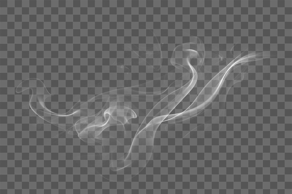 PNG Smoke element effect, transparent background