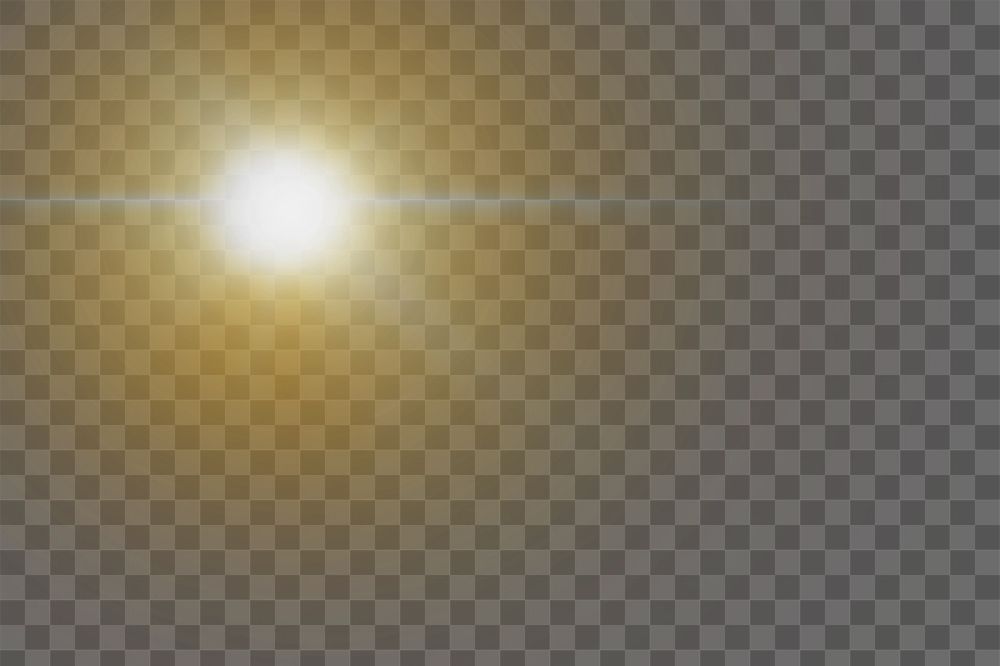 PNG Sun glare overlay effect, transparent background