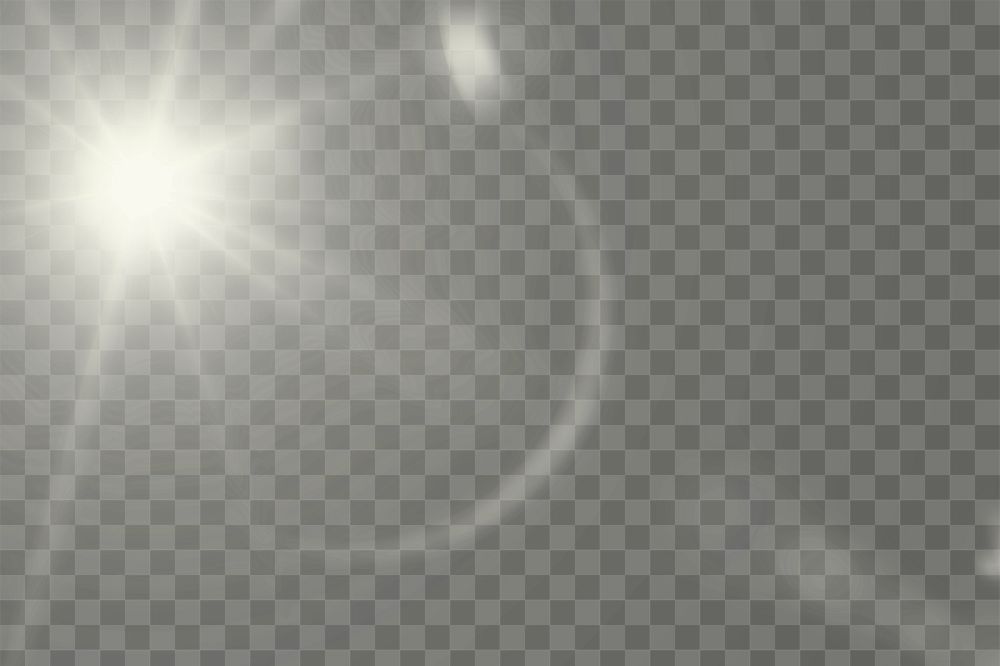 PNG Sun glare overlay effect, transparent background