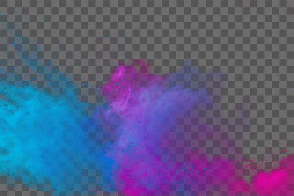 PNG Free gradient color splash photo, public domain texture CC0 image.