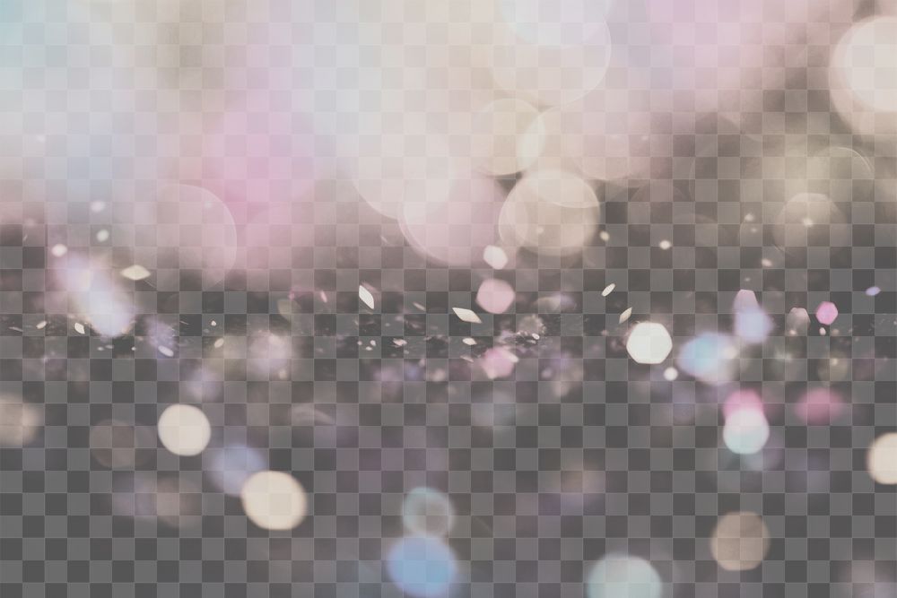 PNG Pastel glitter bokeh christmas bright illuminated. AI generated Image by rawpixel.