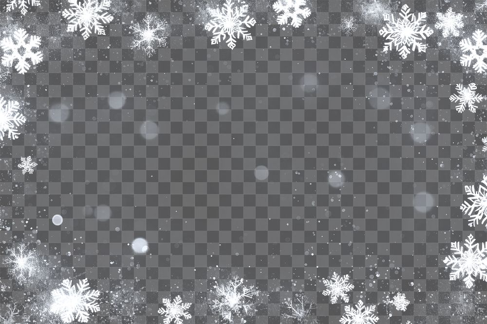 PNG White Snowflakes snowflake backgrounds shape. AI generated Image by rawpixel.