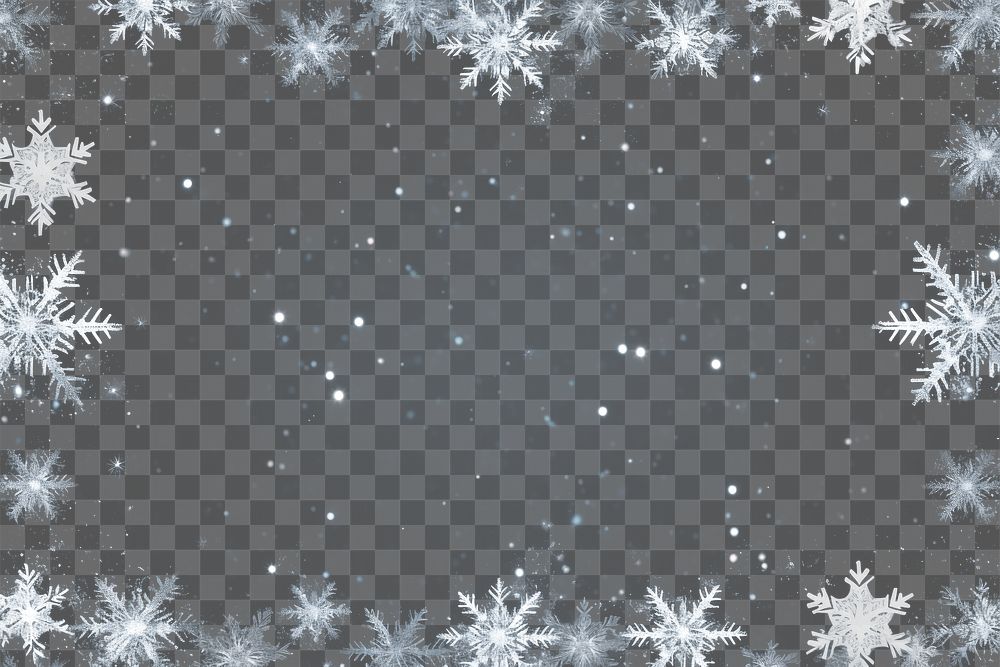 PNG Snowflake backgrounds shape night