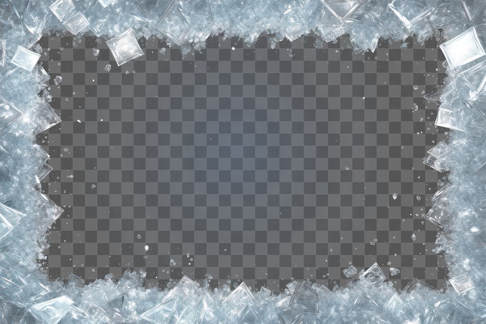 PNG Backgrounds shape snow darkness. AI generated Image by rawpixel.
