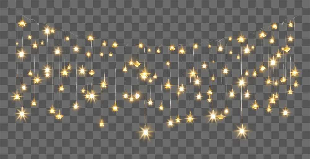 PNG String lights backgrounds decoration fireworks. AI generated Image by rawpixel.