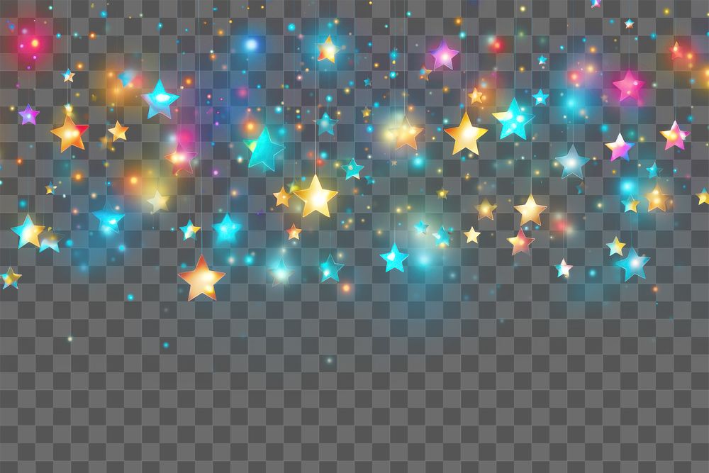 PNG Stars light effect backgrounds astronomy christmas AI generated Image by rawpixel