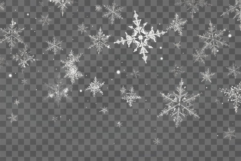 PNG Snowflakes effect backgrounds christmas night AI generated Image by rawpixel