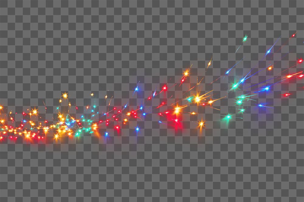 PNG  Christmas light backgrounds christmas fireworks. AI generated Image by rawpixel.