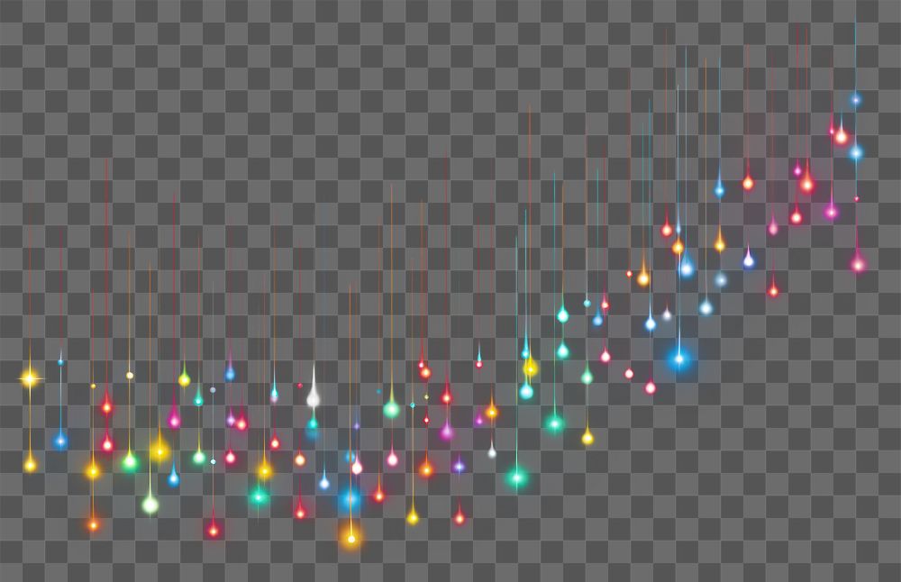 PNG  Christmas light backgrounds lighting night. AI generated Image by rawpixel.