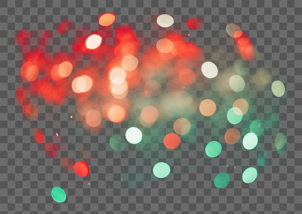 PNG Light bokeh outdoors green night. AI generated Image by rawpixel.