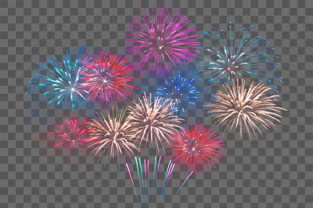 PNG Firework fireworks celebration outdoors. AI generated Image by rawpixel.
