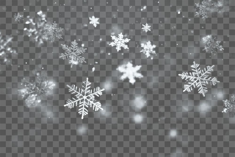 PNG Snowflakes backgrounds black background illuminated. AI generated Image by rawpixel.