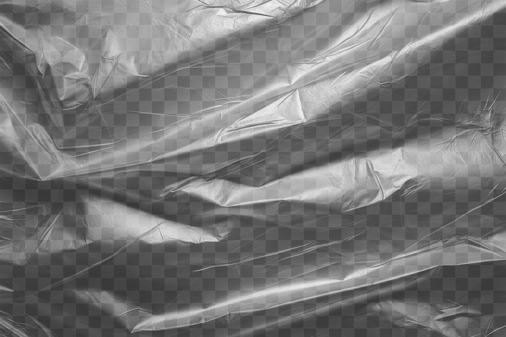 PNG Plastic wrap texture white backgrounds crumpled