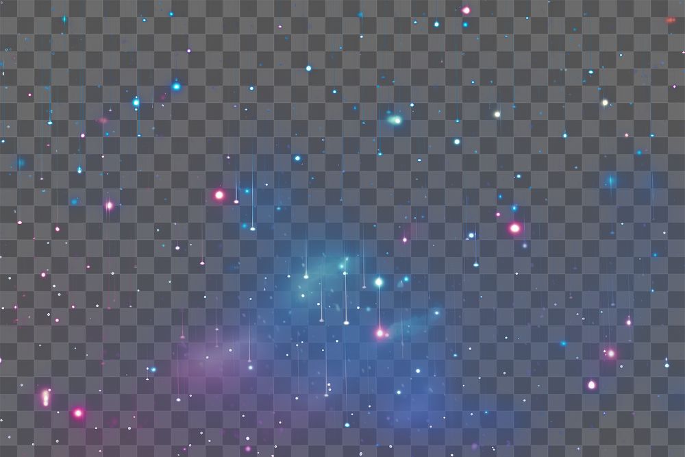 PNG Light raining backgrounds astronomy universe
