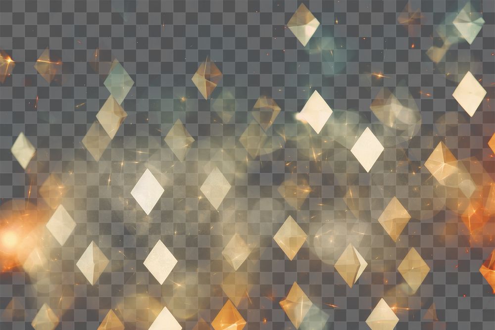 PNG Diamond pattern bokeh effect background light backgrounds glitter AI generated Image by rawpixel