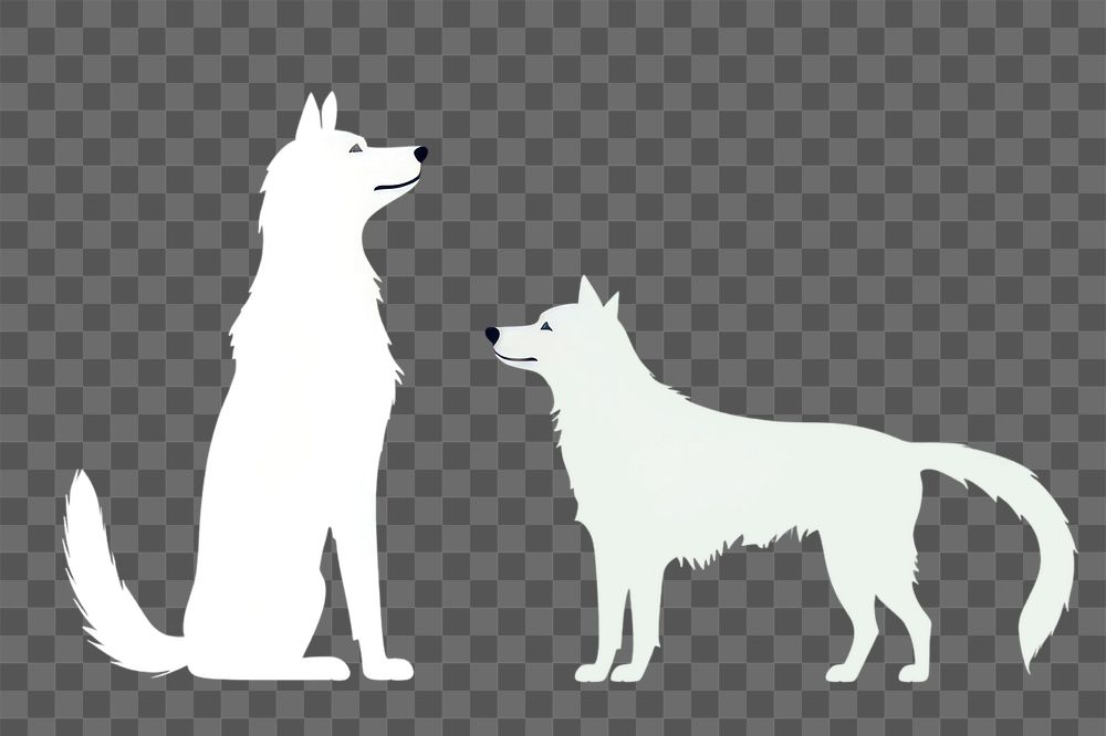 PNG Dog and cat kangaroo animal mammal. AI generated Image by rawpixel.