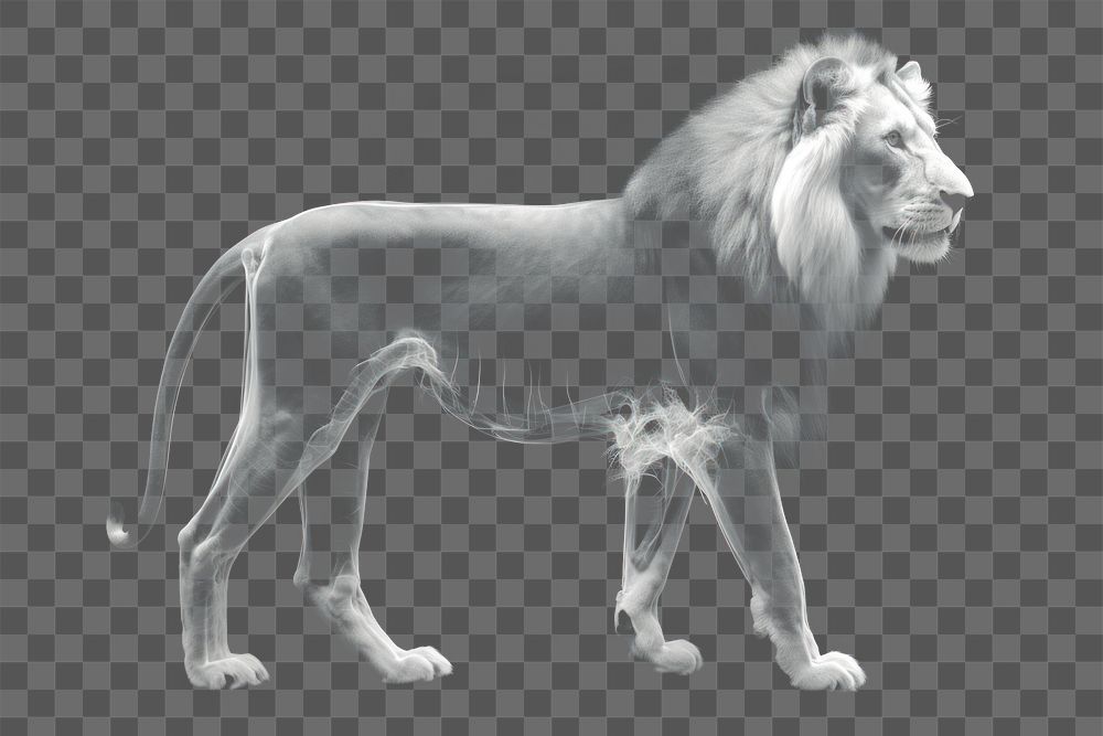PNG Lion wildlife animal mammal. AI generated Image by rawpixel.