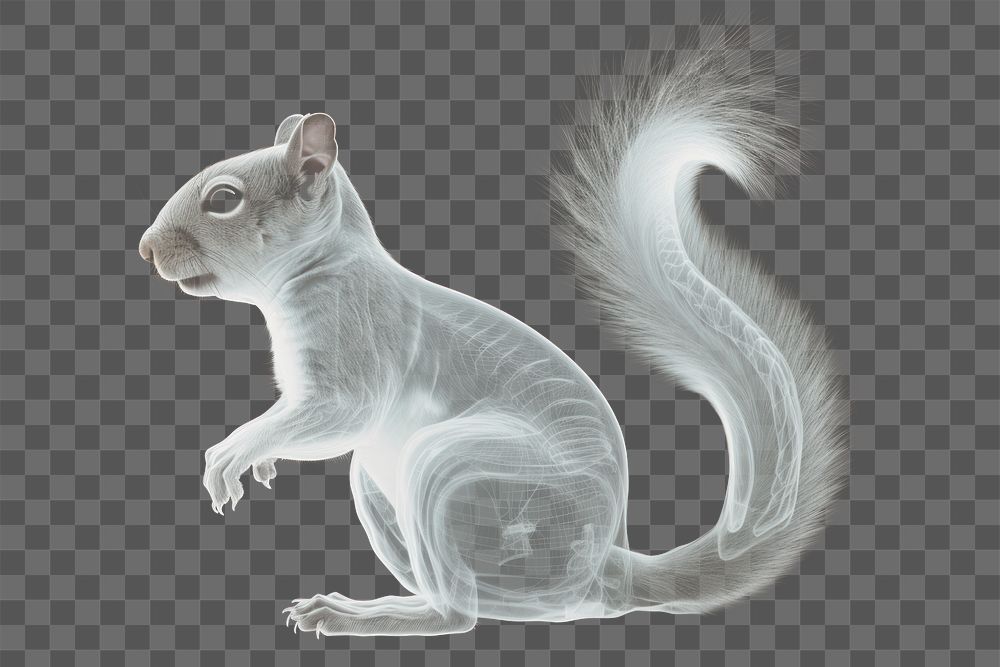 PNG Squirrel animal mammal rodent. AI generated Image by rawpixel.