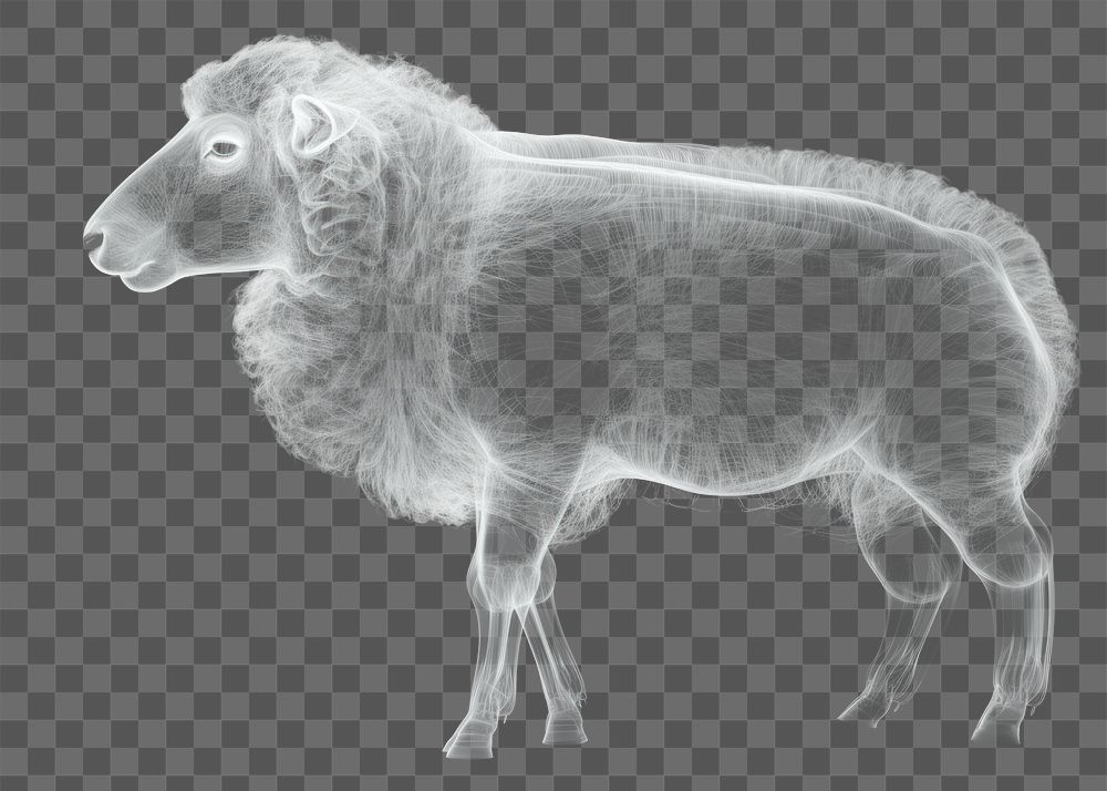 PNG Sheep livestock wildlife animal. AI generated Image by rawpixel.