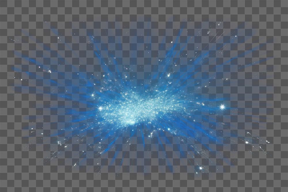 PNG Blue backgrounds astronomy fireworks. AI generated Image by rawpixel.