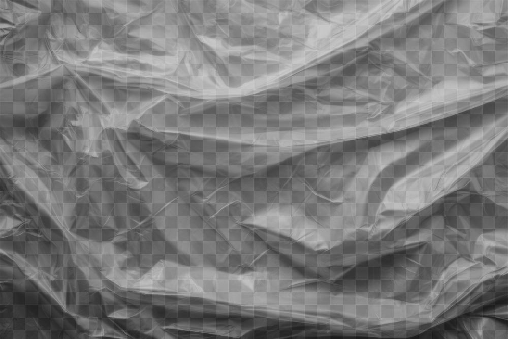 PNG  Plastic wrap backgrounds monochrome wrinkled. AI generated Image by rawpixel.