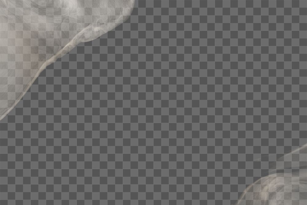Abstract png background border, smoke texture border cinematic design