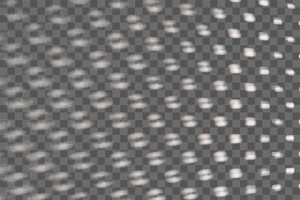 Dots texture png, transparent background