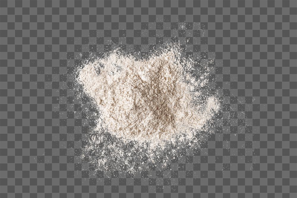 PNG flour texture, collage element