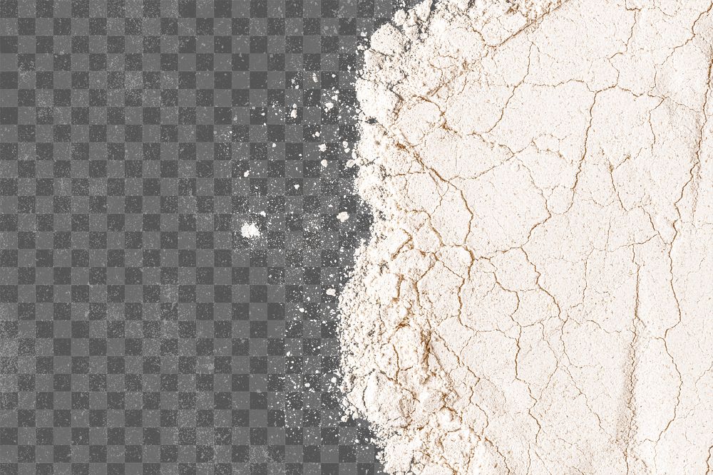 Beige powder texture png, transparent background