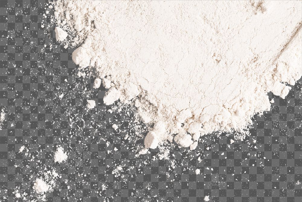 PNG powder texture, transparent background