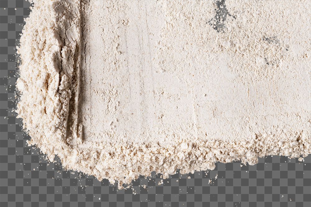 PNG powder texture, transparent background