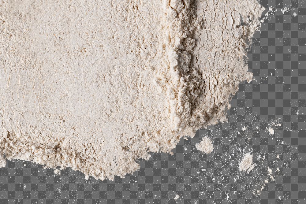 Beige powder texture png, transparent background