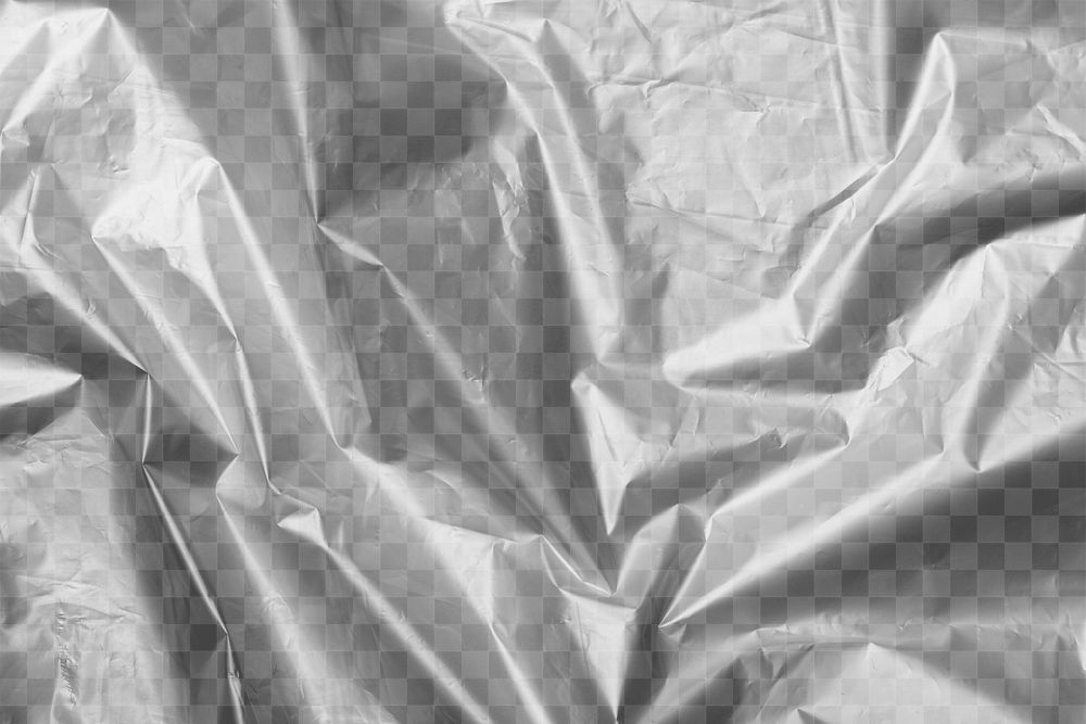 Texture png, plastic wrap, transparent background