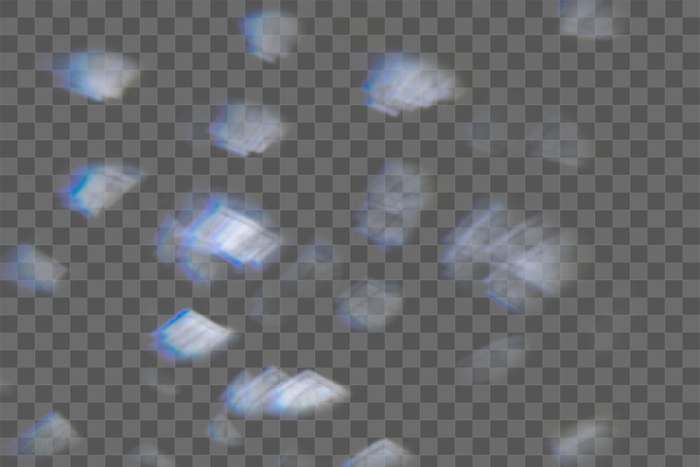 Neon lens flare png blue light overlay effect on transparent background