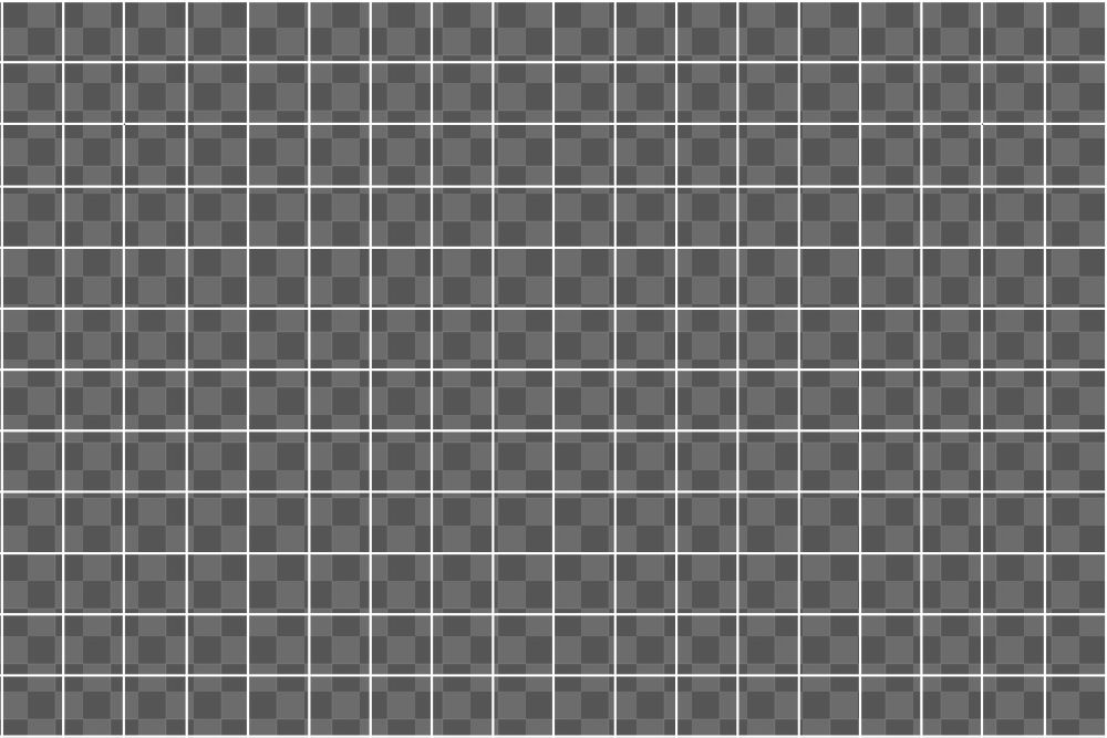Grid pattern png, transparent background, white simple design