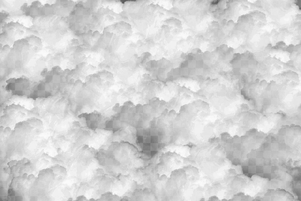 Grayish cloud patterned background design element